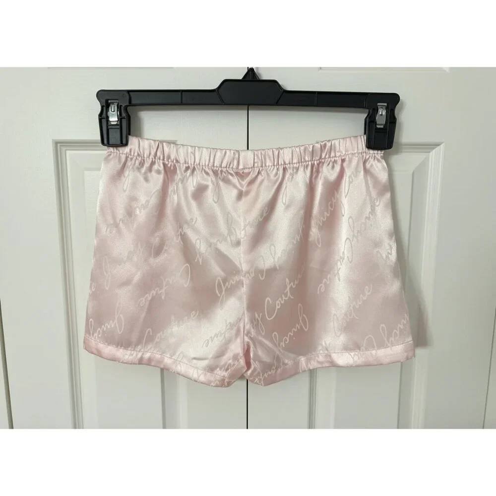 Juicy‎ Couture Girls Satin Pajama Set Pink Size 6X NWT